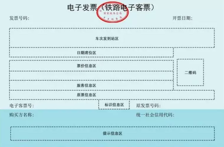 火车票电子发票报销缩略图
