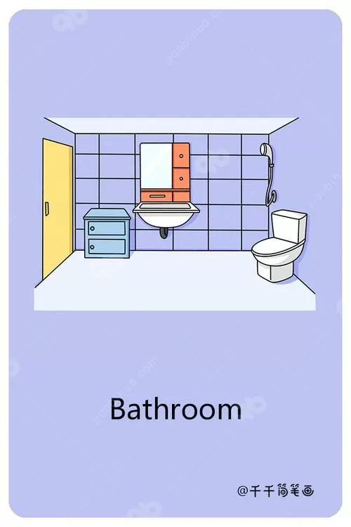 bathroom的英语怎么读缩略图