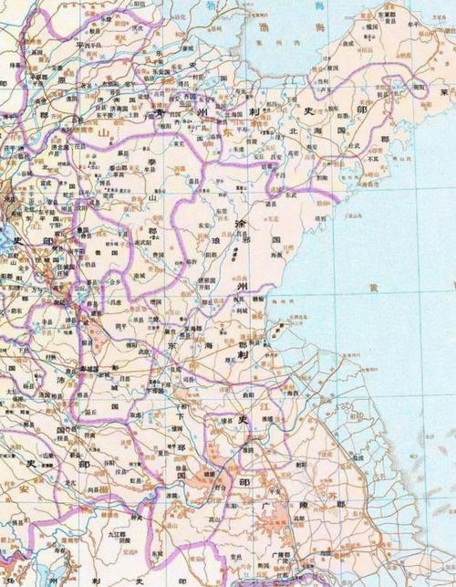 历史地图:青州、徐州(西晋)游戏截图