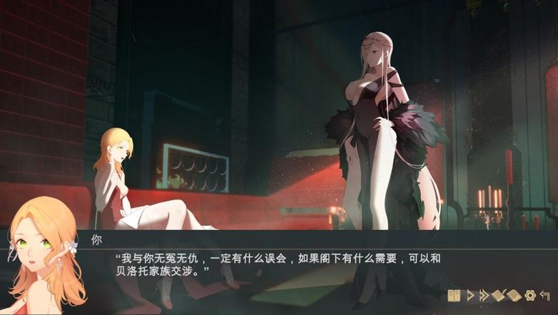 堕落千金黑蔷薇游戏游戏截图