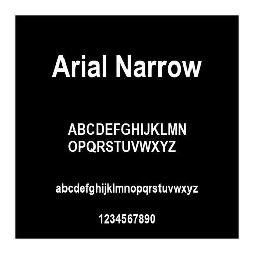 arialnarrow字体电脑版2025最新缩略图