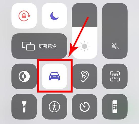 苹果手机左上角有个车的标志缩略图